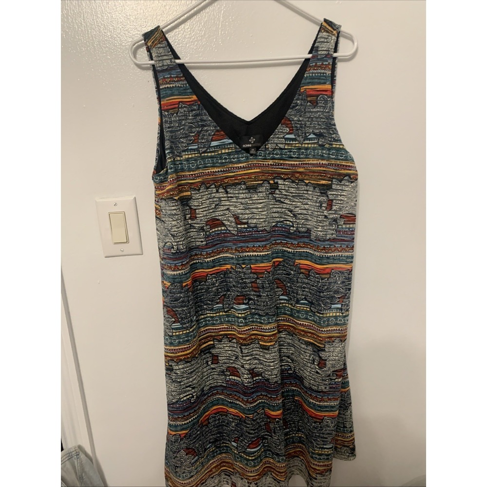 Ronni Nicole Womens Size 14 Multicolor V-neck Sleeveless Short Shift Dress